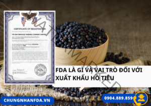 FDA Là Gì Và Vai Trò Đối Với Xuất Khẩu Hồ Tiêu