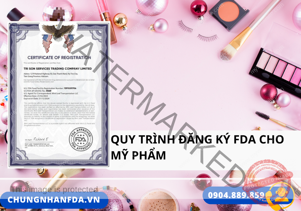 Quy Trình Đăng Ký FDA Cho Mỹ Phẩm