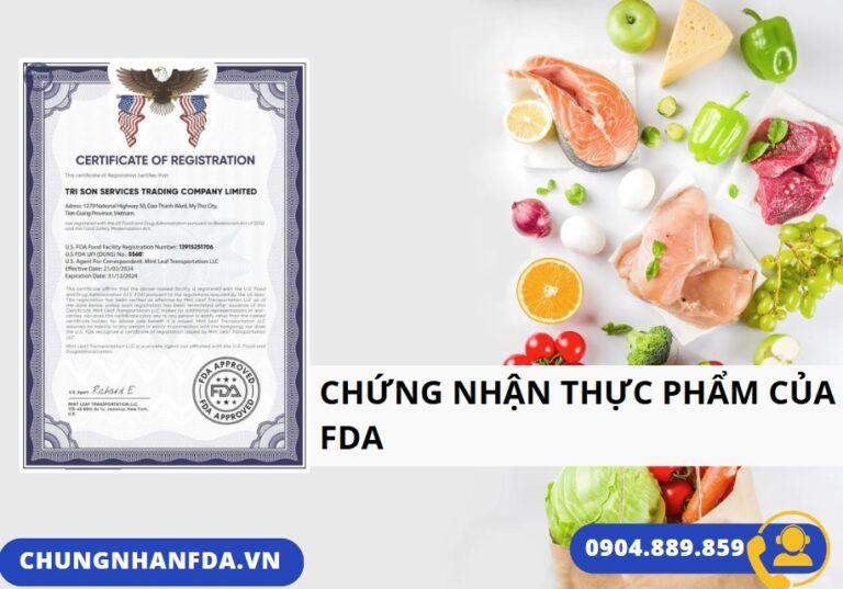 FDA Certificate là gì? Hướng dẫn chi tiết về chứng nhận FDA cho doanh ...
